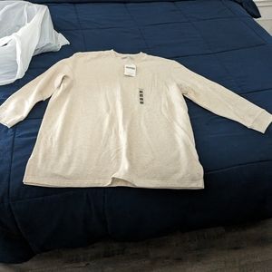 Cream colored pullover sweater size 16/18W